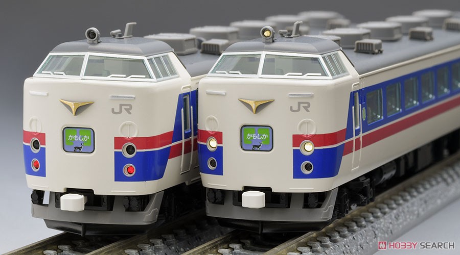 J.R. Limited Express Series 485-1000 `Kamosika` Set (3-Car Set) (Model Train) Item picture11