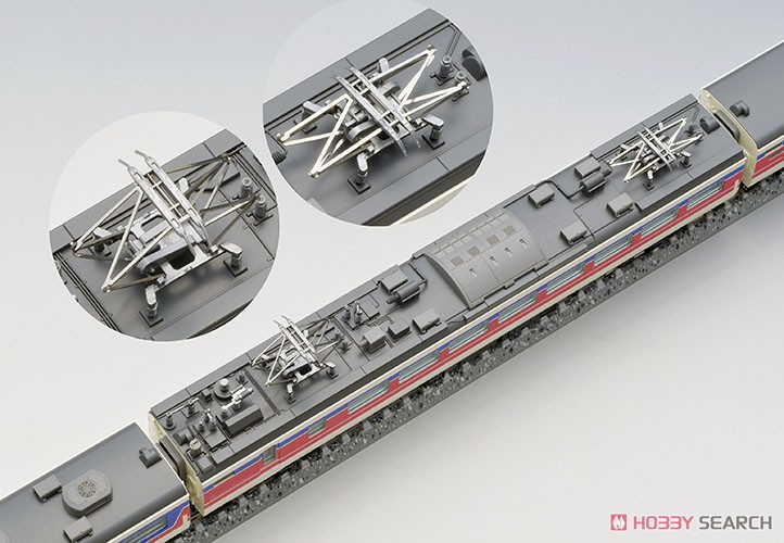 J.R. Limited Express Series 485-1000 `Kamosika` Set (3-Car Set) (Model Train) Item picture13