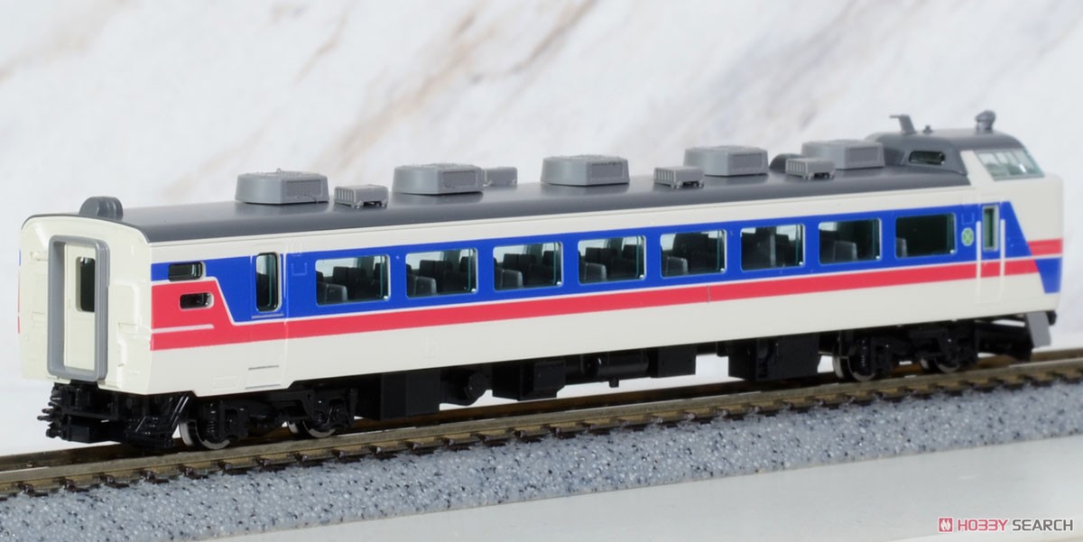 J.R. Limited Express Series 485-1000 `Kamosika` Set (3-Car Set) (Model Train) Item picture7