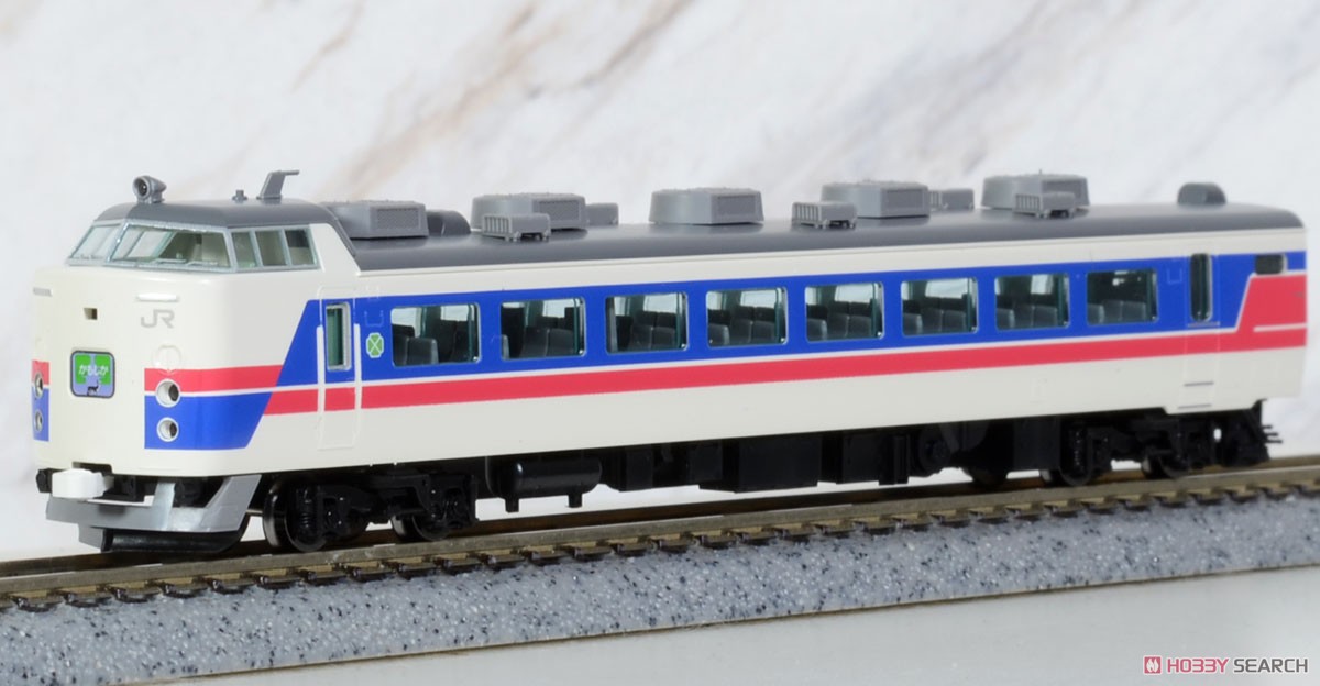 J.R. Limited Express Series 485-1000 `Kamosika` Set (3-Car Set) (Model Train) Item picture8