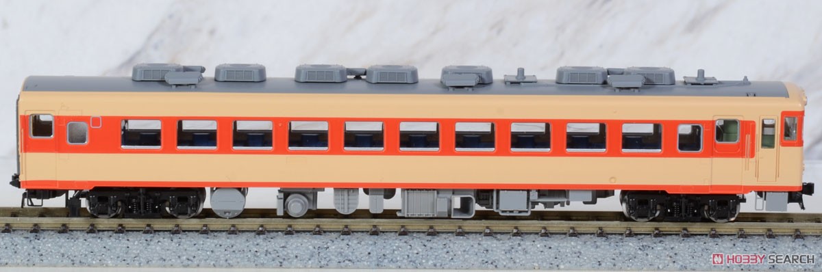 J.N.R. Ordinary Express Series KIHA58 `Tokiwa` Set (5-Car Set) (Model Train) Item picture6