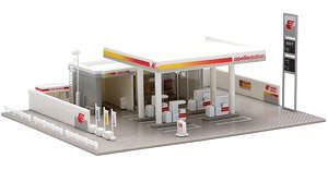 Gas Station (Idemitsu) (Model Train)