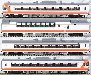 1/80(HO) J.R. Limited Express Diesel Car Series KIHA183-500 (Type KIHA183-1500) Set (4-Car Set) (Model Train)