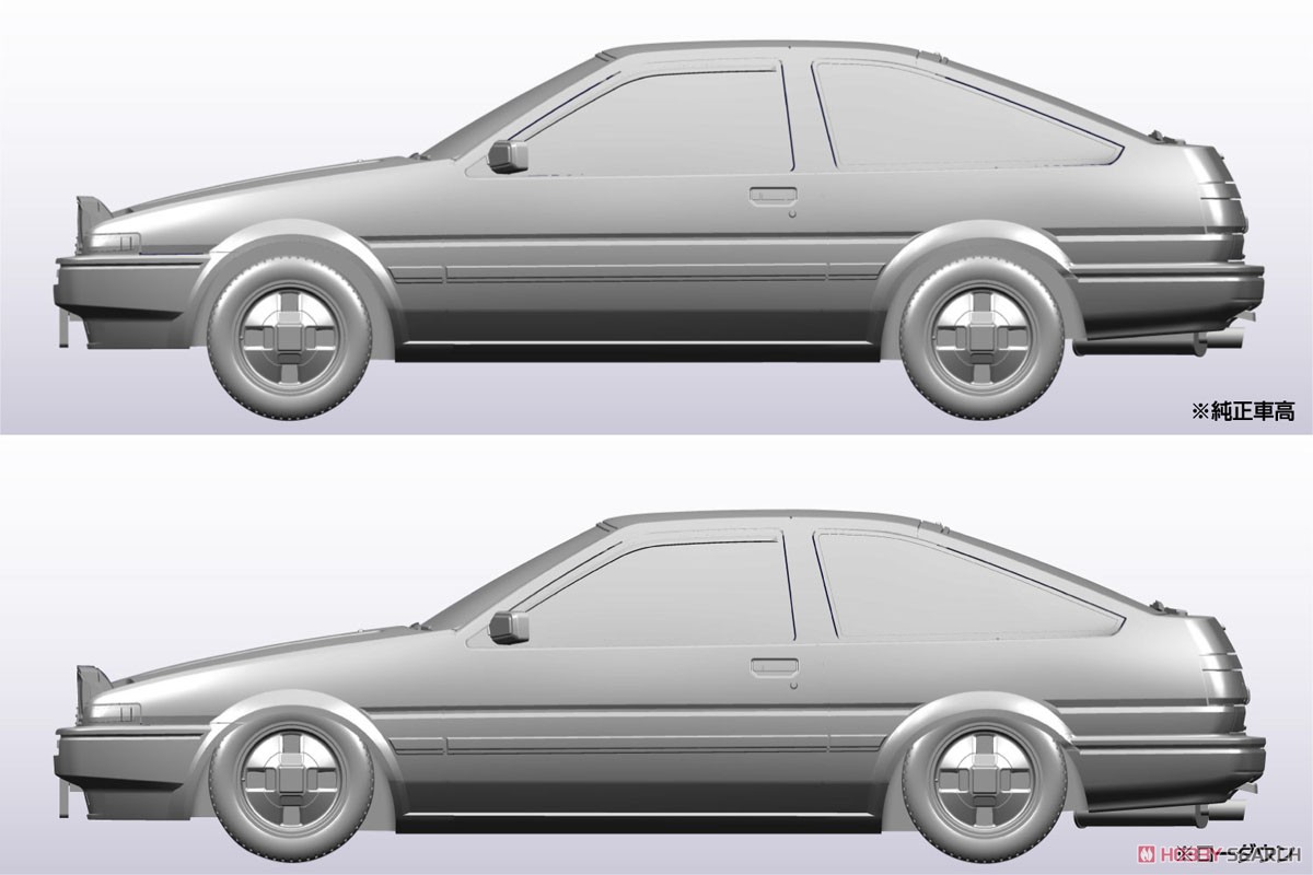 Toyota Sprinter Trueno (High Tech Two Tone) (Model Car) その他の画像7