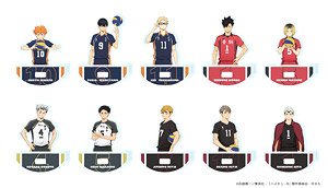 Haikyu!! Trading Yurayura Acrylic Stand (Set of 10) (Anime Toy)