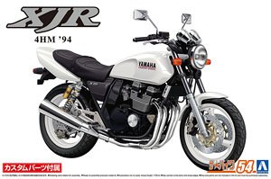 ヤマハ 4HM XJR400S `94 カスタムパーツ付き (プラモデル)