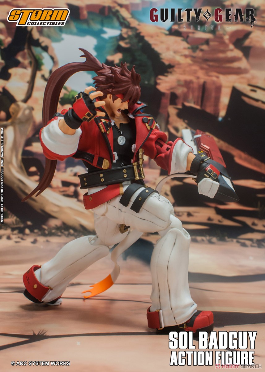 GUILTY GEAR -STRIVE- アクションフィギュア ソル=バッドガイ (フィギュア) その他の画像11