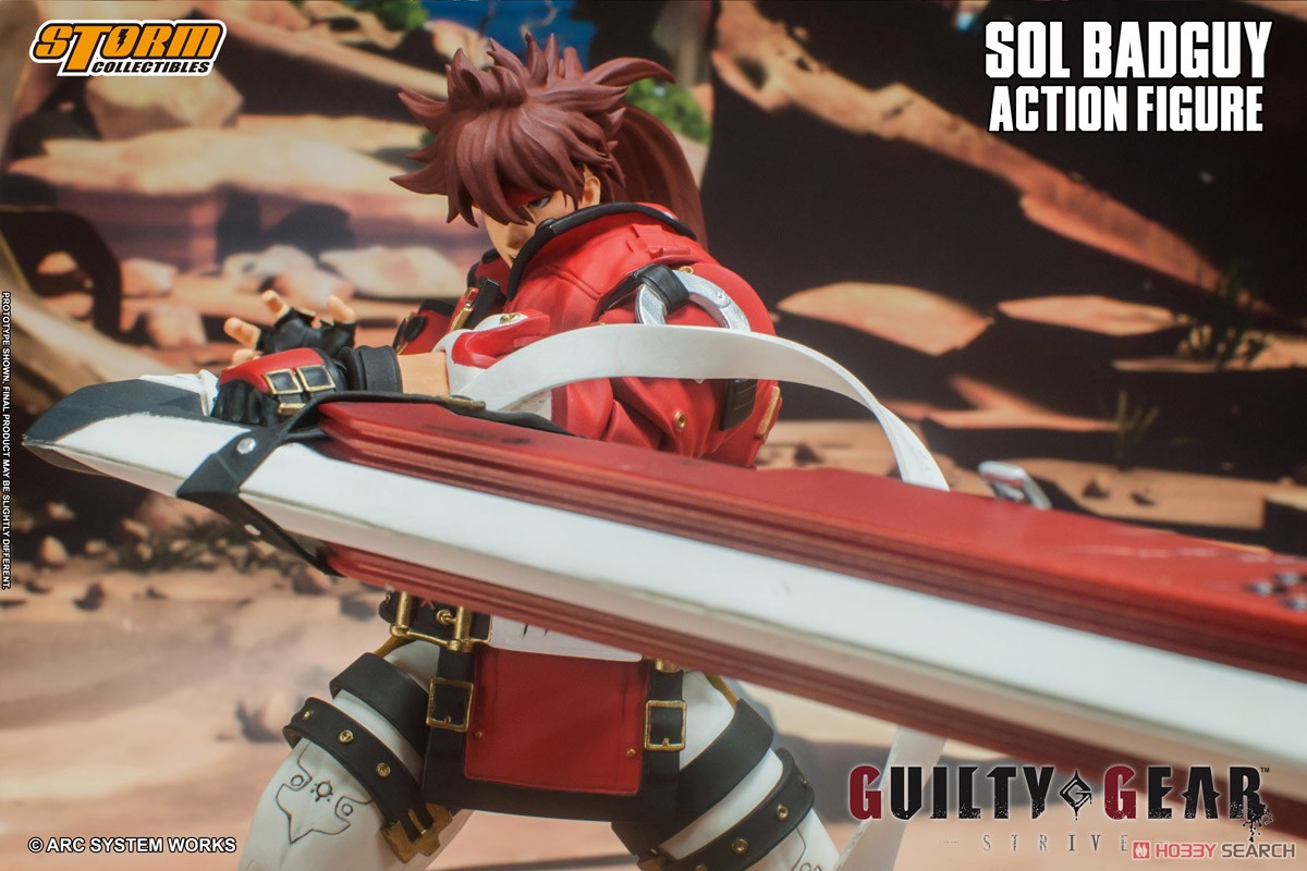 GUILTY GEAR -STRIVE- アクションフィギュア ソル=バッドガイ (フィギュア) その他の画像13