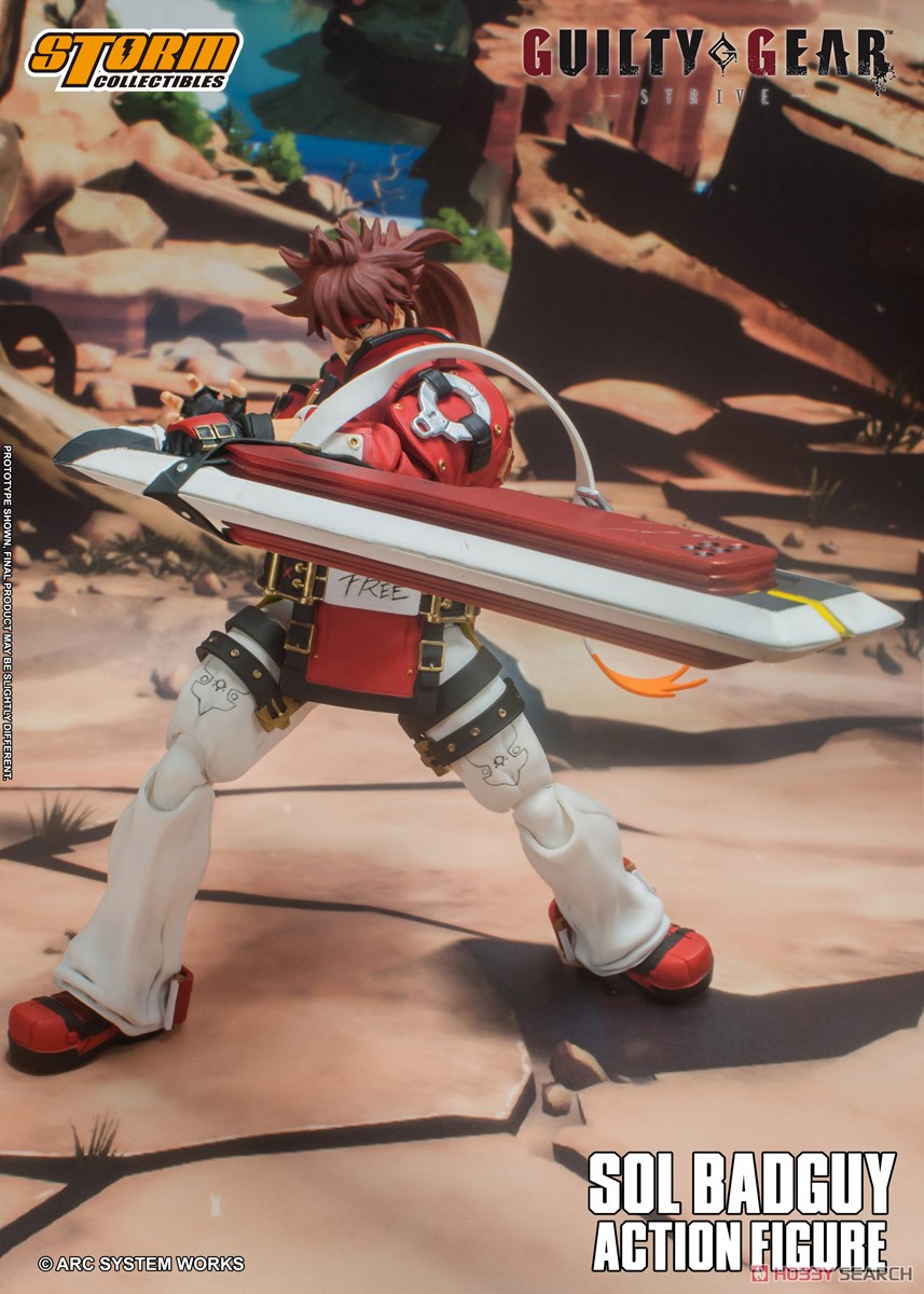 GUILTY GEAR -STRIVE- アクションフィギュア ソル=バッドガイ (フィギュア) その他の画像14