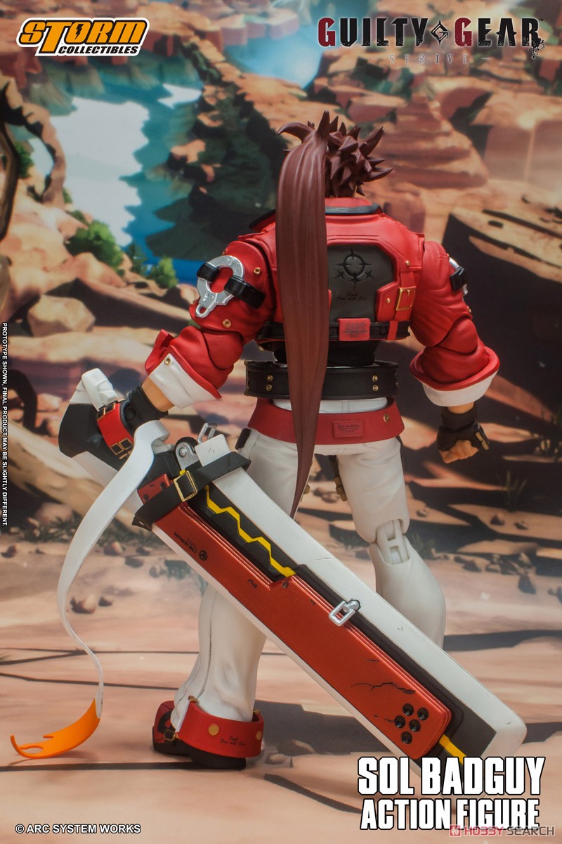 GUILTY GEAR -STRIVE- アクションフィギュア ソル=バッドガイ (フィギュア) その他の画像6