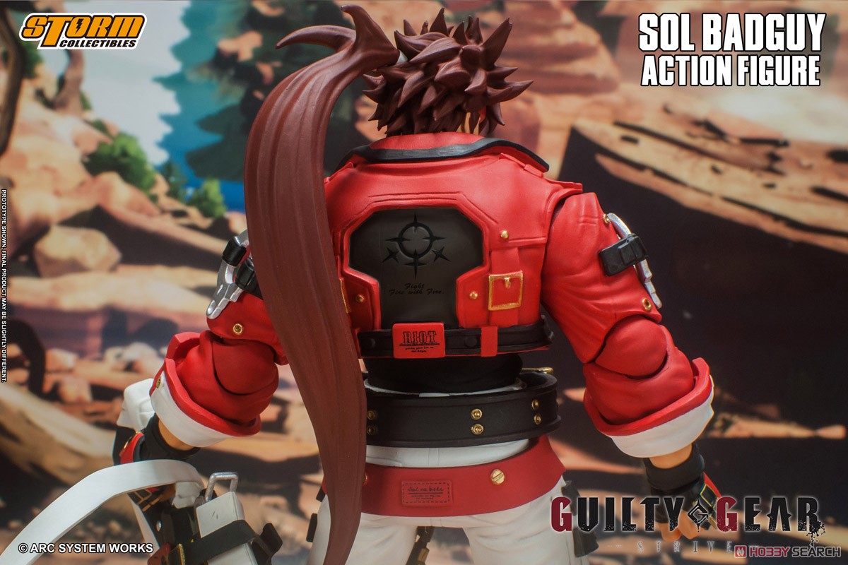 GUILTY GEAR -STRIVE- アクションフィギュア ソル=バッドガイ (フィギュア) その他の画像7