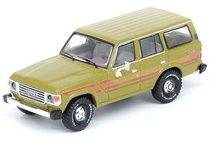 Toyota ランドクルーザー FJ60 オリーブグリーン (ミニカー)