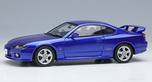 Nissan Silvia (S15) Spec R Aero 1999 ブリリアントブルー (ミニカー)
