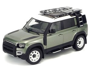 Land Rover Defender 110 with Roof Pack - 2020 - Pangea Green (ミニカー)