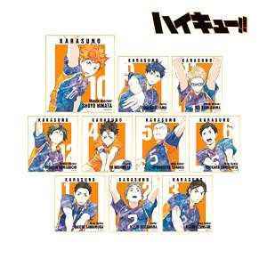 ハイキュー!! トレーディング Ani-Art 第3弾 ミニ色紙 (10個セット) (キャラクターグッズ)