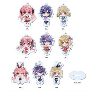 【カッコウの許嫁】 まるっとスタンドキーホルダー 01 第1弾 (9個セット) (キャラクターグッズ)