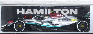 Mercedes-AMG Petronas F1 W13 E Performance No.44 Mercedes-AMG Petronas F1 Team 2nd French GP 2022 - 300th GP Lewis Hamilton (Diecast Car)