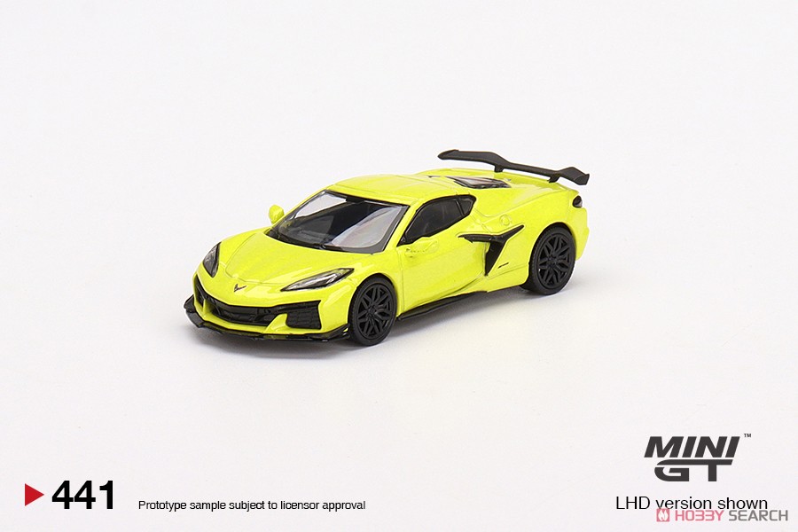 Chevrolet Corvette Z06 2023 Accelerate Yellow (LHD) (Diecast Car) 商品画像1