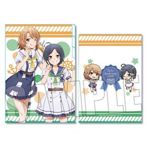 Clear File w/3 Pockets My Teen Romantic Comedy Snafu Climax Iroha Isshiki & Komachi Hikigaya Marine Sailor Ver. (Anime Toy)