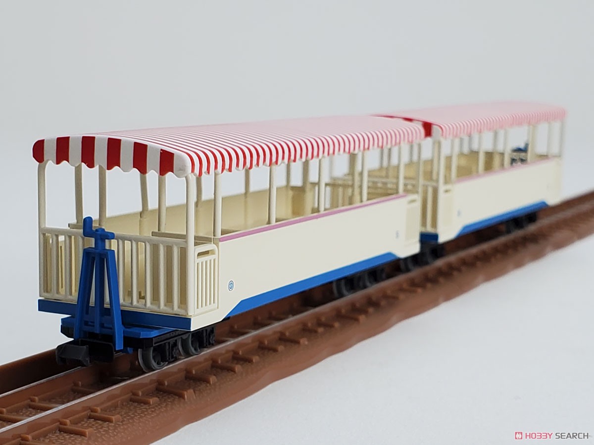 鉄道コレクション ナローゲージ80 想い出の西武鉄道山口線 オープン客車タイプ2両セット (2両セット) (鉄道模型) 商品画像11