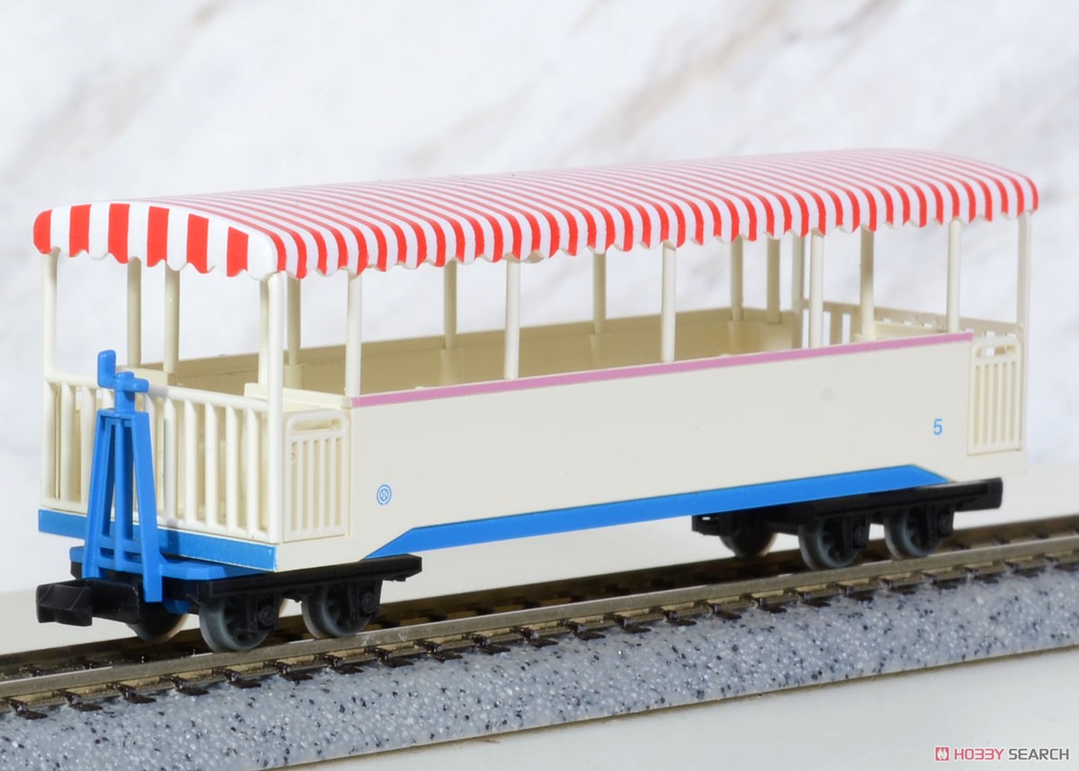 鉄道コレクション ナローゲージ80 想い出の西武鉄道山口線 オープン客車タイプ2両セット (2両セット) (鉄道模型) 商品画像2