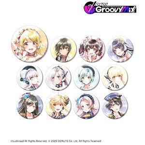 D4DJ Groovy Mix トレーディング Ani-Art aqua label 第2弾 缶バッジ ver.A (12個セット) (キャラクターグッズ)