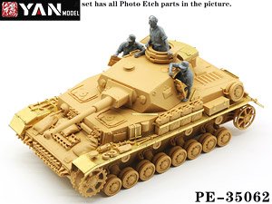 Pz.Kpfw.IV Ausf.G Detail Set (for Tamiya) (Plastic model)