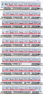 The Railway Collection OsakaMetro Midosuji Line Series 10 Retirement Memorial Ten Car Set (10-Car Set) (Model Train)