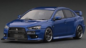 Mitsubishi Lancer Evolution X (CZ4A) Blue Metallic (ミニカー)