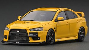 Mitsubishi Lancer Evolution X (CZ4A) Yellow (Diecast Car)