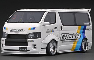 T.S.D. Works Hiace White (Diecast Car)