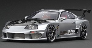 TOP SECRET GT300 Supra (JZA80) Silver (ミニカー)