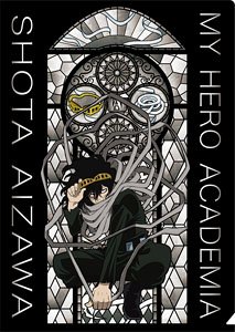 My Hero Academia Stained Glass Style Clear File Shota Aizawa (Anime Toy)