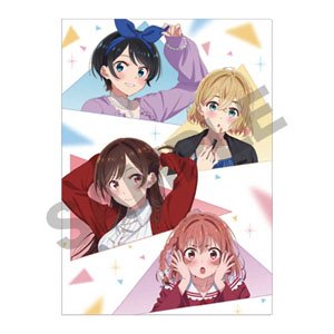 Rent-A-Girlfriend Single Clear File Teaser Visual (Anime Toy)