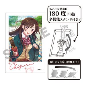 Rent-A-Girlfriend Photogenie Can Badge Chizuru Mizuhara (Anime Toy)