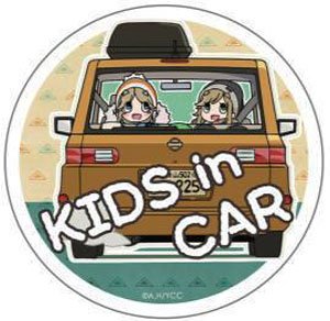 Laid-Back Camp Reflector Magnet Sticker 30 (Anime Toy)