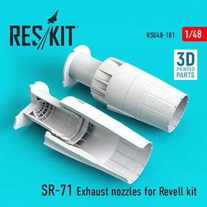SR-71 `Blackbird` Exhaust Nozzles (for Revell) (Plastic model)