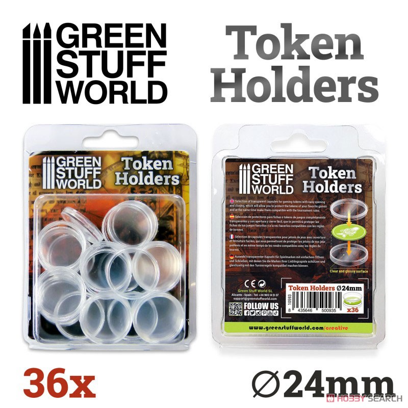 Token Holders 24mm (36 pieces) (Hobby Tool) Other picture1