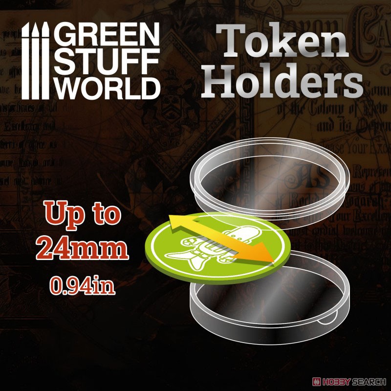 Token Holders 24mm (36 pieces) (Hobby Tool) Other picture3