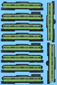 103系 試作冷房車(後期) ウグイス 山手線 10両セット (10両セット) (鉄道模型)