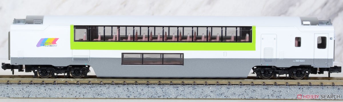 キハ183系5200番代 ノースレインボーエクスプレス 5両セット (5両セット) (鉄道模型) 商品画像6