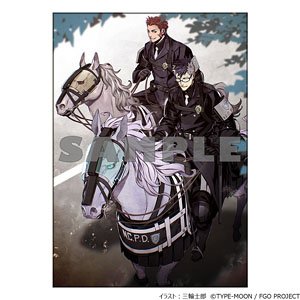 [Fate/Grand Order] Shirow Miwa Illust A5 Acrylic Panel [Sigurd & Napoleon] (Anime Toy)