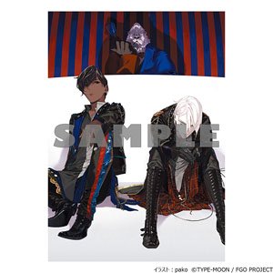 [Fate/Grand Order] Pako Illust B2 Tapestry [Arjuna & Karna & Edison] (Anime Toy)