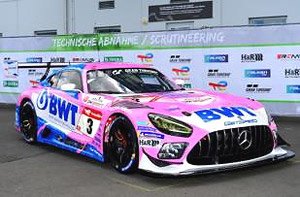 Mercedes-AMG GT3 No.3 Mercedes-AMG Team GetSpeed 2nd 24H Nurburgring 2022 (ミニカー)