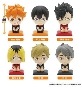 Petit Zabu Mascot Haikyu!! (Set of 6) (Anime Toy)