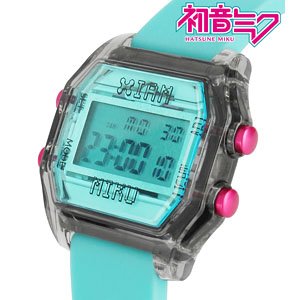 Hatsune Miku I AM Collaboration Watch Hatsune Miku Model Unisex (Anime Toy)