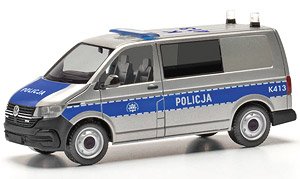 (HO) フォルクスワーゲン T6.1 バス `ポーランド警察` (鉄道模型)