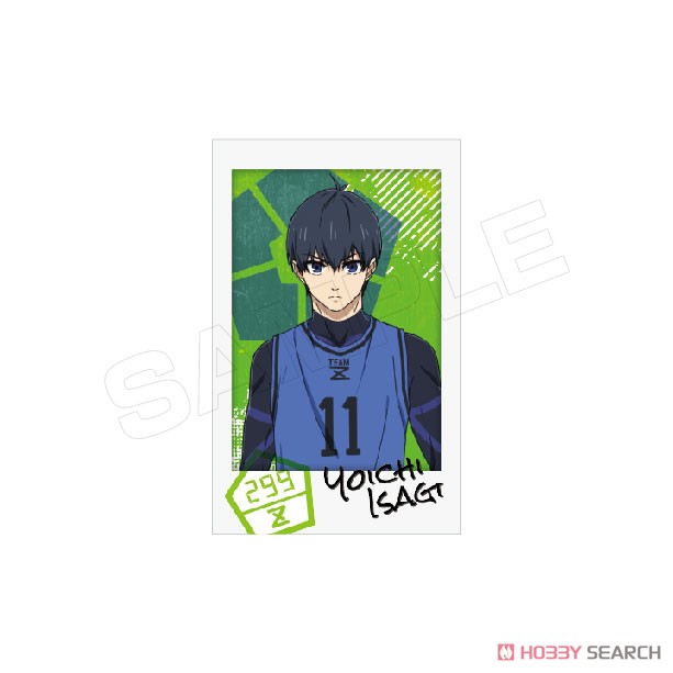 ブルーロック チェキ風カード 【A：潔世一】 (キャラクターグッズ) 商品画像1