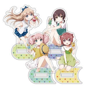 YuruYuri Akari & Kyoko & Yui & Chinatsu The Amusement Club Assembly Acrylic Stand (Anime Toy)