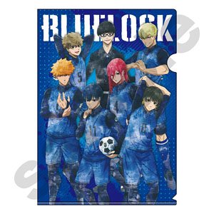 Blue Lock Grunge Art A4 Clear File Assembly A (Anime Toy)